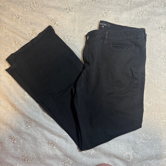 Women's Daisy Fuentes Black Jeans Size 16W - Picture 2 of 4